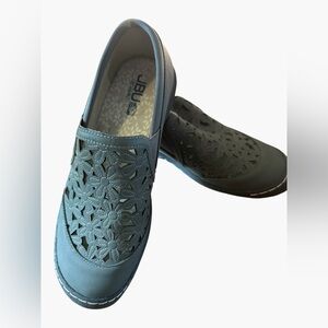 JBU by Jambu Wildflower Moc Slip-On Shoes – Slate Blue | Women’s 7.5M